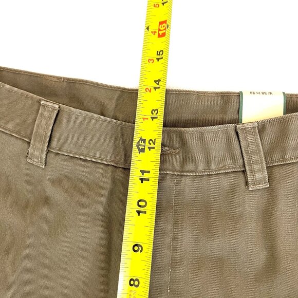 St. Johns Bay Men Vintage Casual Taupe Pants W38 L29 Relaxed Fit 100% Cotton NWT - Picture 11 of 12